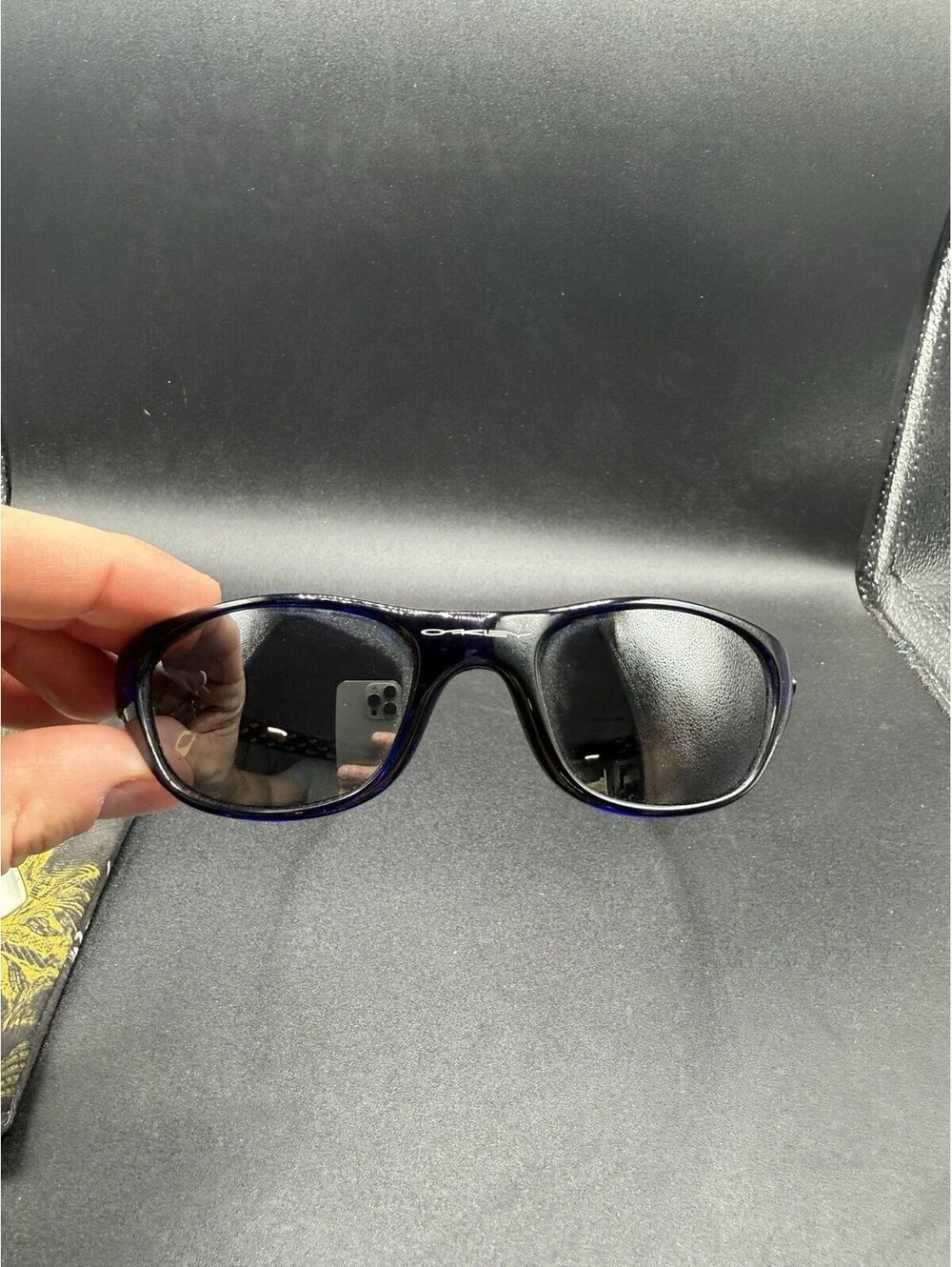 Oakley Fives Gen 1 Dark Crystal Blue/Black Iridium Lenses 03-123